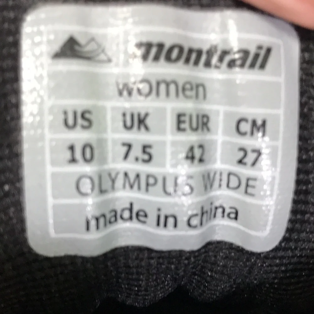 Montrail “Olympus” Hiking Boots. Women’s Sz 10 NEW!